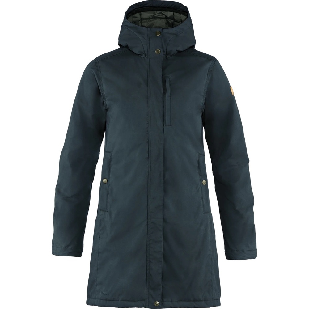 Fjallraven Women's Navy Blue Kiruna Padded Parka